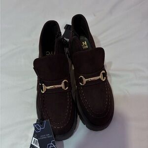 & Other Stories Kids Brown Boots with Gold Accents